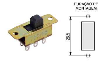112 – Chave H-H 6 pinos alavanca alta 112F / 112R